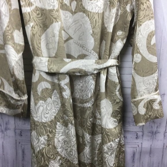 Vintage Mary McFadden Satin Robe - Picture 9 of 12